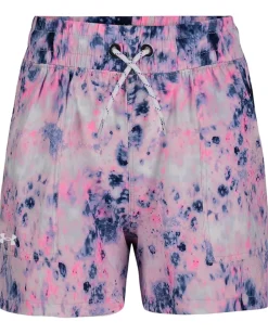 Clothing|Under Armour Kids Burst Dye Base Short (Little Kids/Big Kids) Pink