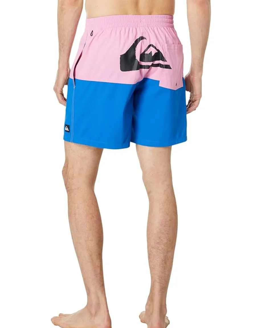 Quiksilver Activewear|Board Shorts<Butt Logo 17" Volley Moonlite Mauve
