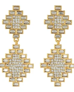 Jewelry|Jewelry|Vince Camuto C401229 Gold/Crystal