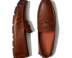 COACH C Coin Leather Driver Saddle New