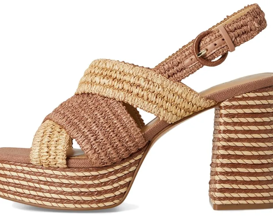 Heels|Sandals|Marc Fisher LTD Caddy Dark Tan/Natural