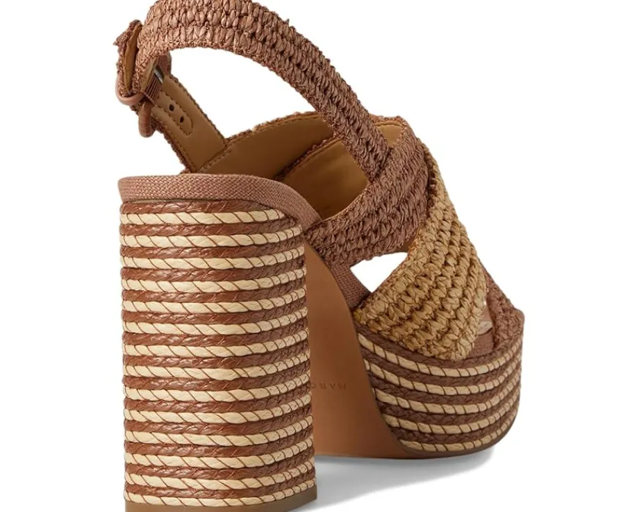 Heels|Sandals|Marc Fisher LTD Caddy Dark Tan/Natural