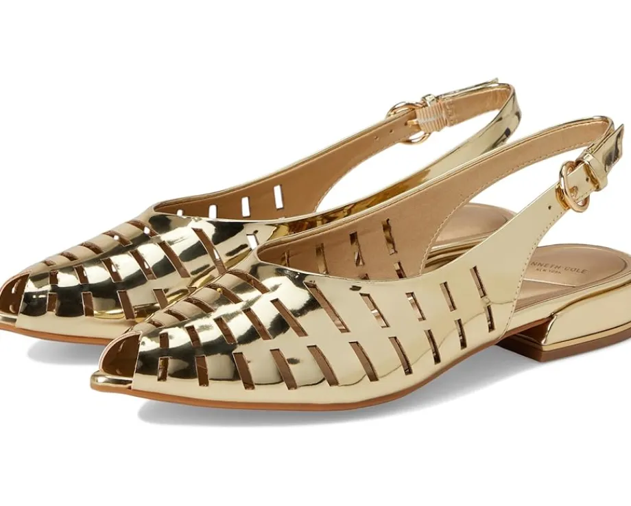 Flats|Kenneth Cole New York Calabra Gold