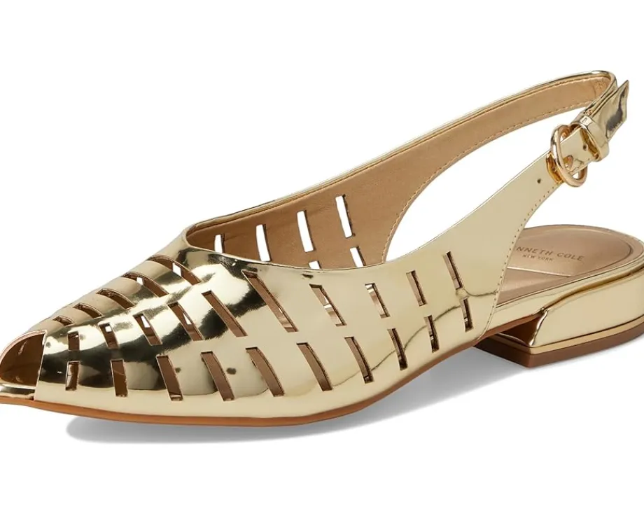 Flats|Kenneth Cole New York Calabra Gold