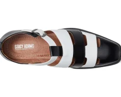 Stacy Adams Calderon City Sandal Black/White Best