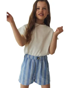 MANGO Kids Clothing<Calella Shorts (Little Kids/Big Kids) Blue