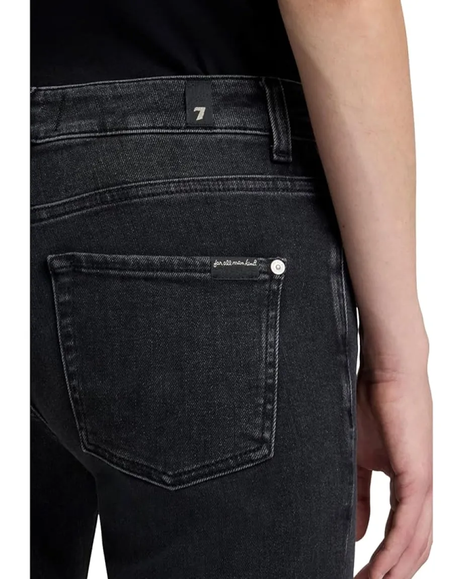 7 For All Mankind Calie Straight Ankle Bottomline Best