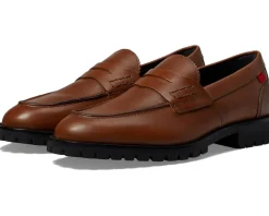 Oxfords|Oxfords|Marc Joseph New York Canal St 2.0 Cognac Brushed Napa