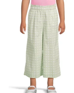 Clothing|Janie and Jack Cane Print Wide Leg Pants (Toddler/Little Kid/Big Kid) Multicolor