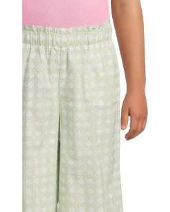 Clothing|Janie and Jack Cane Print Wide Leg Pants (Toddler/Little Kid/Big Kid) Multicolor