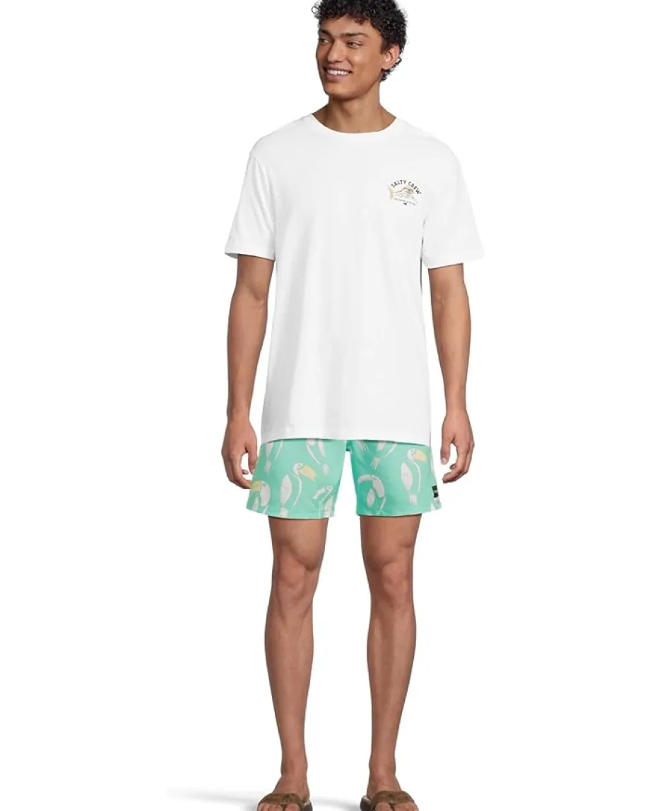 Activewear|Board Shorts|Hurley Cannonball Volley 17" Tropical Mist