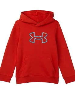 Under Armour Kids Clothing<Carabiner Hoodie (Big Kid) Surplus Orange