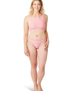 Carve Designs Swimwear|Swimsuits & Cover-Ups<Cardiff Textured Bottoms Grapefruit Texture