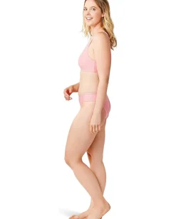 Carve Designs Swimwear|Swimsuits & Cover-Ups<Cardiff Textured Bottoms Grapefruit Texture