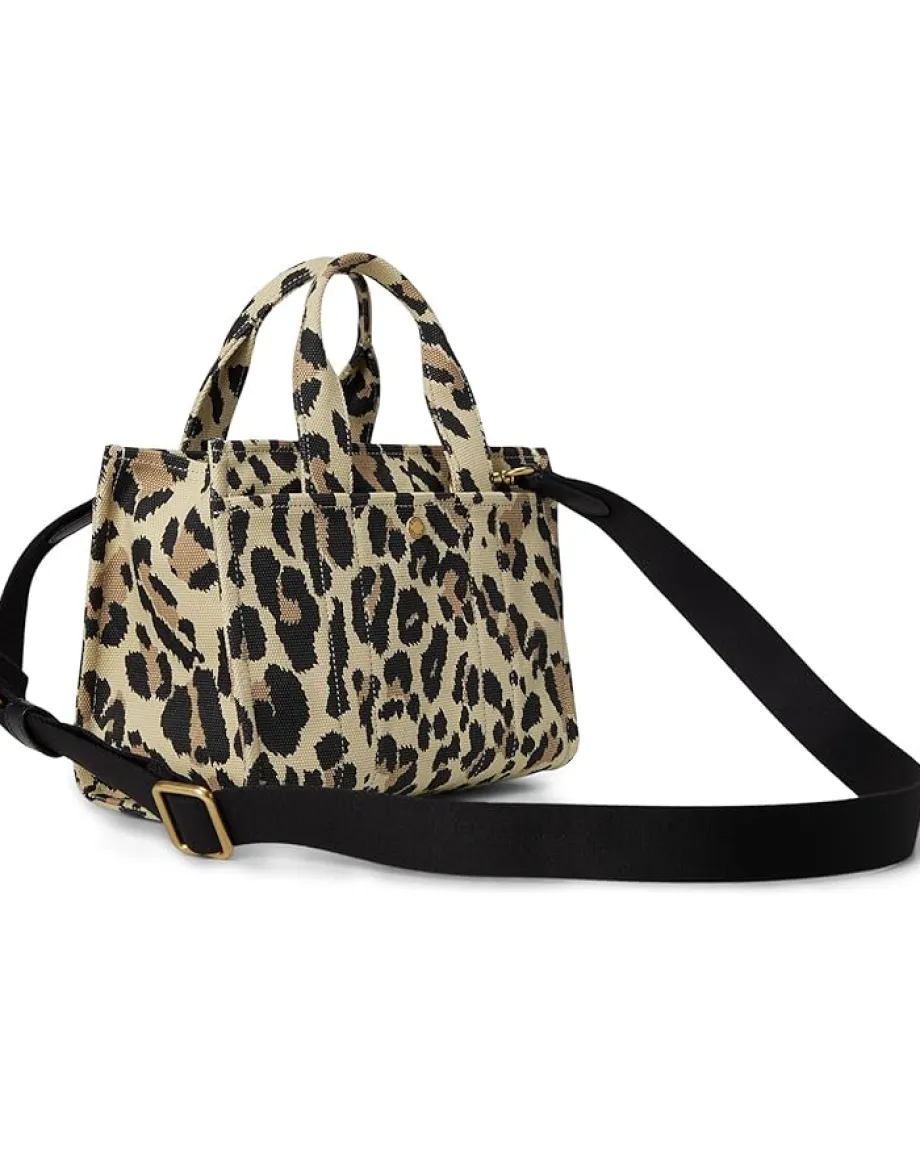 COACH Cargo Tote 26 with Leopard Print Natural Leopard Hot