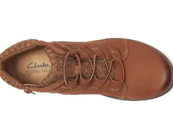 Boots|Boots|Clarks Carleigh Jade Dark Tan Nubuck