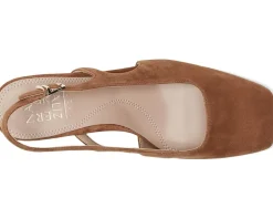 Naturalizer Heels|Heels<Carmen Dark Chestnut Brown Suede