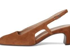 Naturalizer Heels|Heels<Carmen Dark Chestnut Brown Suede