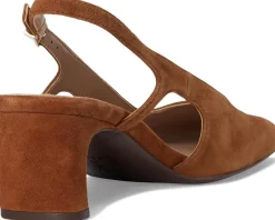 Naturalizer Heels|Heels<Carmen Dark Chestnut Brown Suede