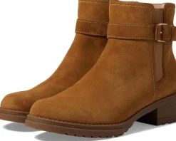 Boots|Boots|Cole Haan Catherine Bootie Waterproof Golden Honey Suede Waterproof
