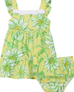 Clothing|Lilly Pulitzer Kids Charlize Infant Dress (Infant) Limoncello Sunbelievable