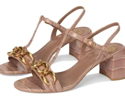 Women Vince Camuto Chirie Chain Link Block Heel Sandals