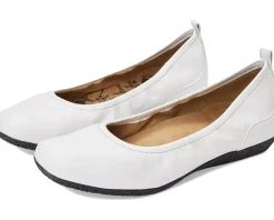 Taos Footwear Flats<Chit Chat White
