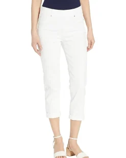 Women Liverpool Los Angeles Chloe Pull-On Crop Rolled Cuff in