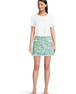 Lilly Pulitzer Clairmont Trimmed Knit To Resort White Hot