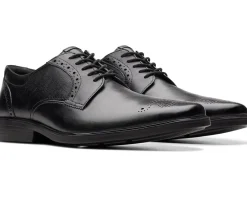 Clarks Oxfords|Oxfords<lite Tie Black Combi