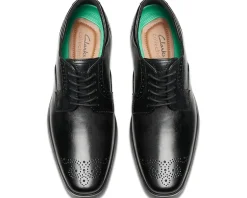 Clarks Oxfords|Oxfords<lite Tie Black Combi