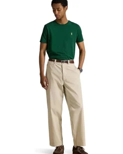 Activewear|T-Shirts|Polo Ralph Lauren Classic Fit Jersey Crewneck T-Shirt New Forest