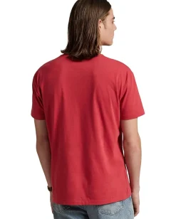 Activewear|T-Shirts|Polo Ralph Lauren Classic Fit Logo Jersey T-Shirt Sunrise Red