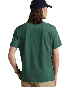 Polo Ralph Lauren Classic Fit Logo Jersey T-Shirt Washed Forest New