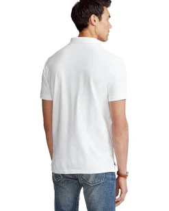 Activewear|Polo Ralph Lauren Classic Fit Mesh Polo White