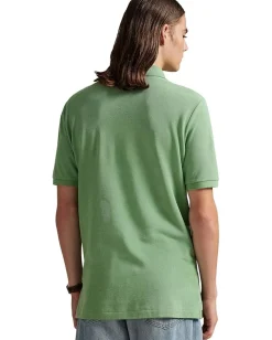 Activewear|Polo Ralph Lauren Classic Fit Mesh Polo Shirt Outback Green