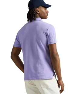 Activewear|Polo Ralph Lauren Classic Fit Mesh Polo Shirt Sky Lavender