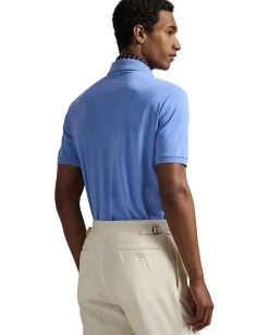 Activewear|Polo Ralph Lauren Classic Fit Soft Cotton Polo Shirt Fall Blue