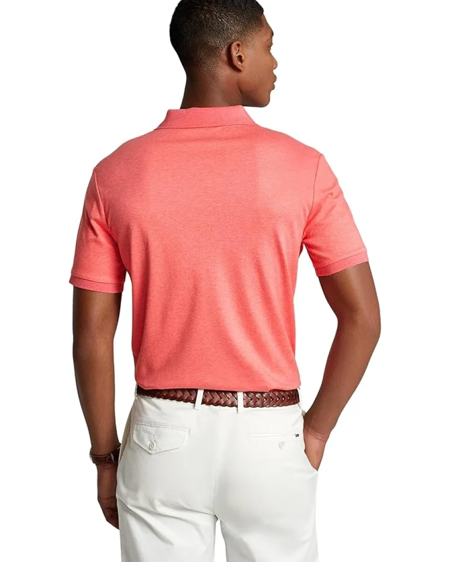 Activewear|Polo Ralph Lauren Classic Fit Soft Cotton Polo Shirt Highland Rose Heather