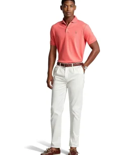 Activewear|Polo Ralph Lauren Classic Fit Soft Cotton Polo Shirt Highland Rose Heather