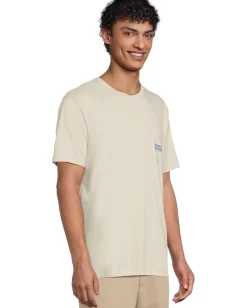 Vineyard Vines Classic Logo Box Short Sleeve Tee Stone Hot