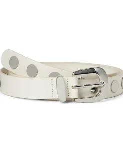 Women Madewell Clean Western Belt : Dome Studs