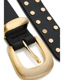 Madewell Accessories|Belts<Clean Western Flat Stud Belt True Black