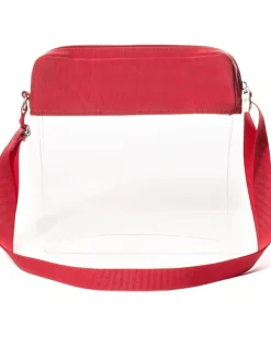 Baggallini Handbags|Cross Body<Clear Stadium Crossbody Red