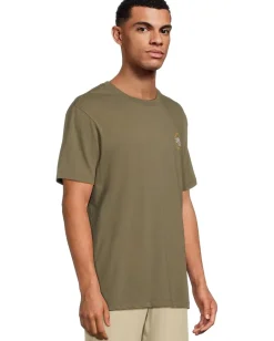 Salty Crew Activewear|T-Shirts<Cleat Knott Shortsleeve Tee Dusty Olive