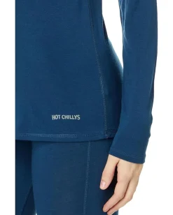 Hot Chillys Activewear|Shirts & Tops<Clima-Wool Crew Nightfall