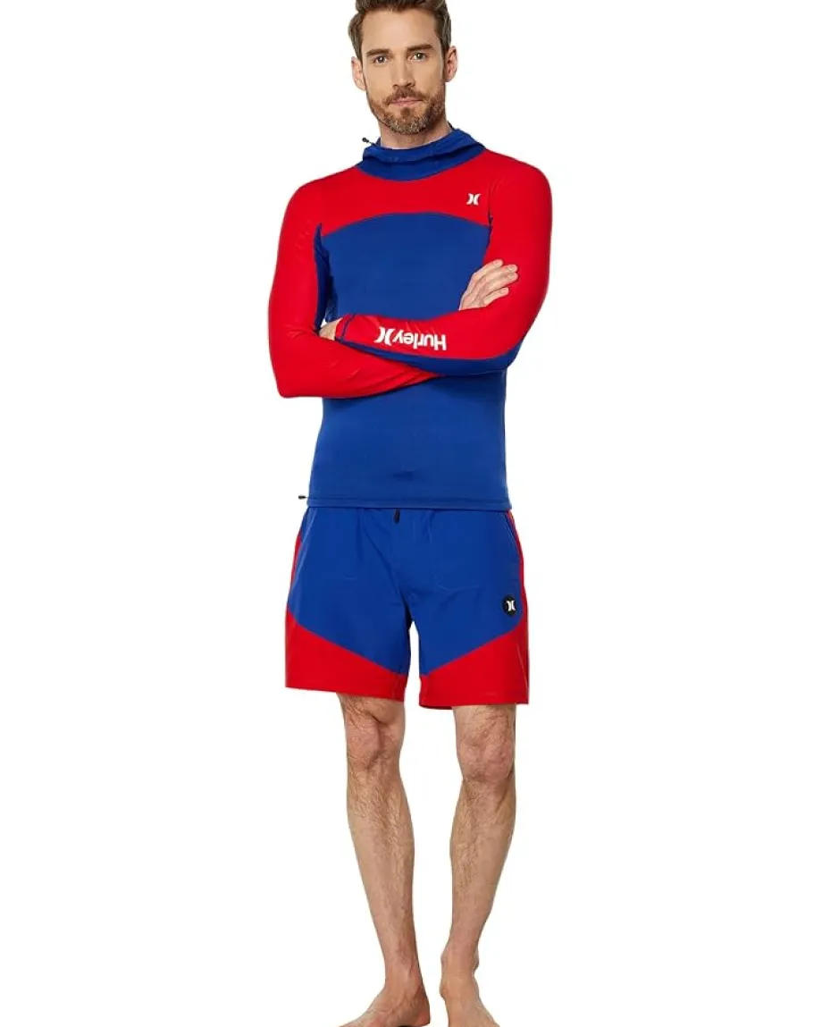 Hurley Coast Guard Hooded Surf Top