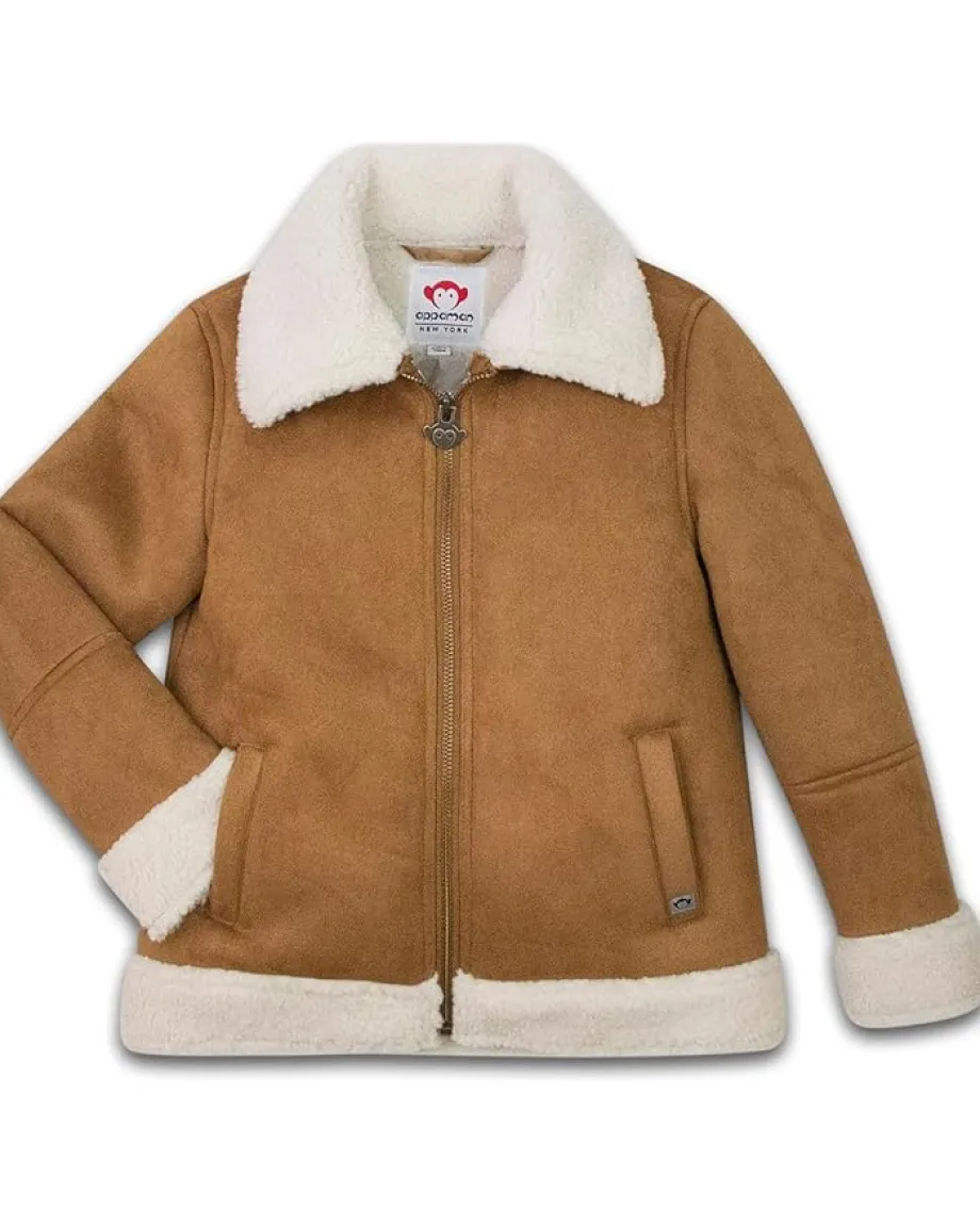 Clothing|Appaman Kids Coco Sherpa Jacket (Toddler/Little Kid/Big Kid) Camel