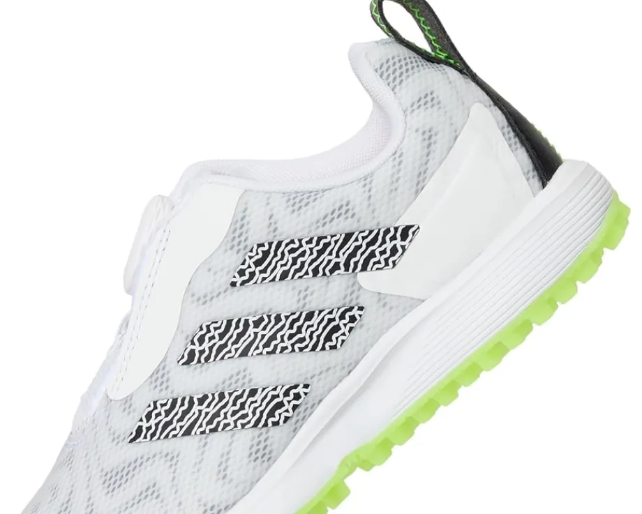 adidas Golf Shoes|Shoes<Codechaos BOA 25 Golf Shoes (Little Kid/Big Kid) Footwear White/Core Black/Lucid Lemon