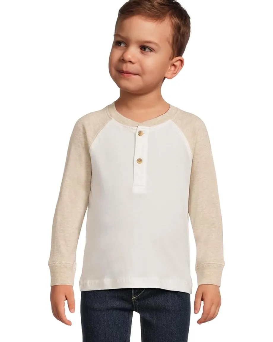 Clothing|Janie and Jack Colorblock Henley (Infant) Multicolor